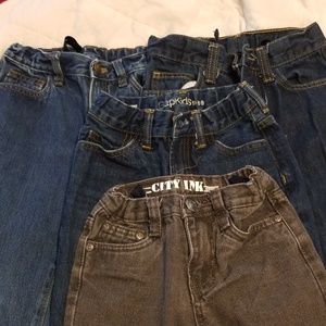 Lot of Boys size 6 Denim Jeans